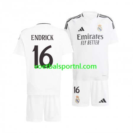 Real Madrid ENDRICK 16 Kind Thuis Tenue 2024-25